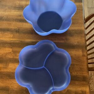 Tupperware Chip & Dip Bowl